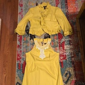 INC Dress and Jacket Combo